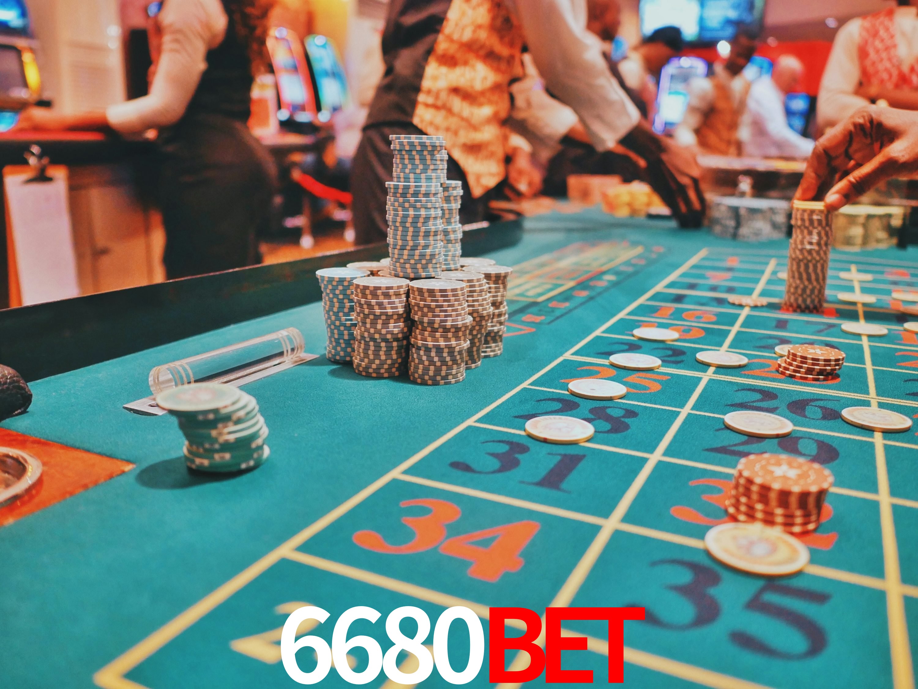 Mesa de Blackjack 6680bet
